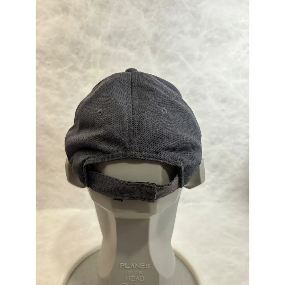 Sport-Tek Dakota State Trojans Youth Baseball Hat Gray Adjustable Mesh‎ Cap